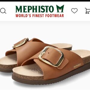 Mephisto Women’s Hariana Brown Sandals with Buckle